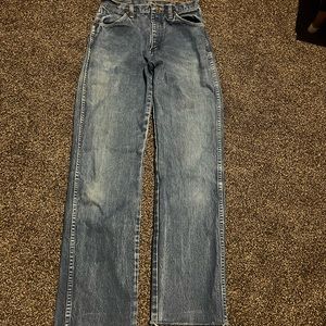 High rise vintage wranglers